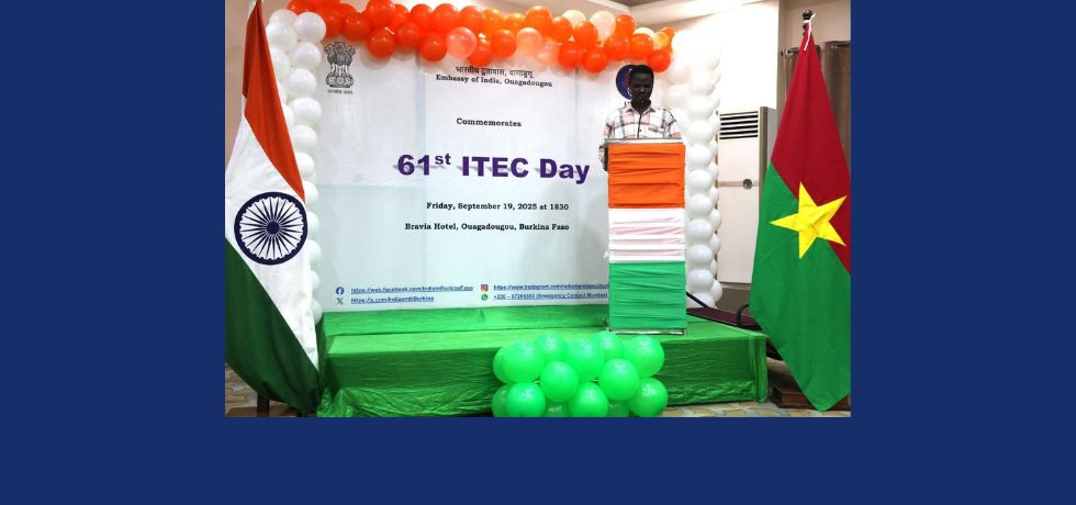 Celebration of 61 st Indian Technical and Economic Cooperation Day – September 19, 2025